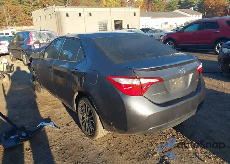 2016 Toyota Corolla S Plus from USA, damaged, VIN 2T1BURHE6GC488176